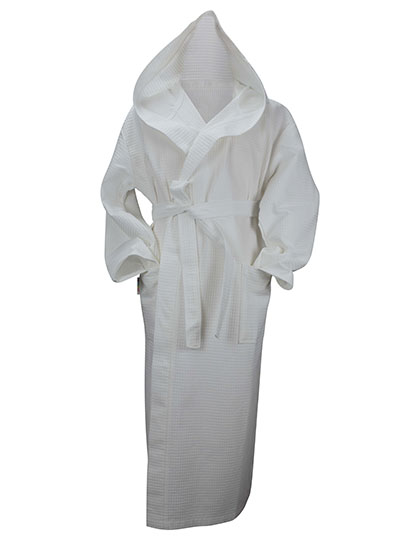 ARTG Robezz® Waffle Bathrobe With Hood ARTG Robezz® Waffle Bathrobe With Hood
