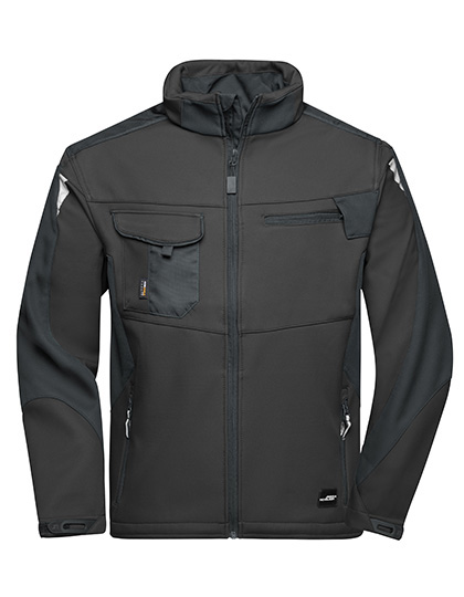 James&Nicholson Workwear Softshell Jacket -STRONG-