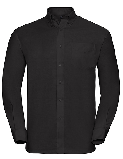 Russell Collection Men´s Long Sleeve Classic Oxford Shirt