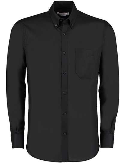 Kustom Kit Men`s Slim Fit Workwear Oxford Shirt Long Sleeve Kustom Kit Men`s Slim Fit Workwear Oxford Shirt Long Sleeve