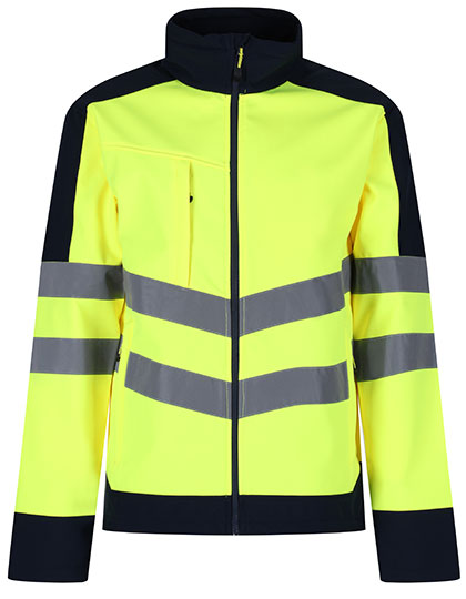 Regatta High Visibility Pro Hi-Vis Softshell Jacket Regatta High Visibility Pro Hi-Vis Softshell Jacket
