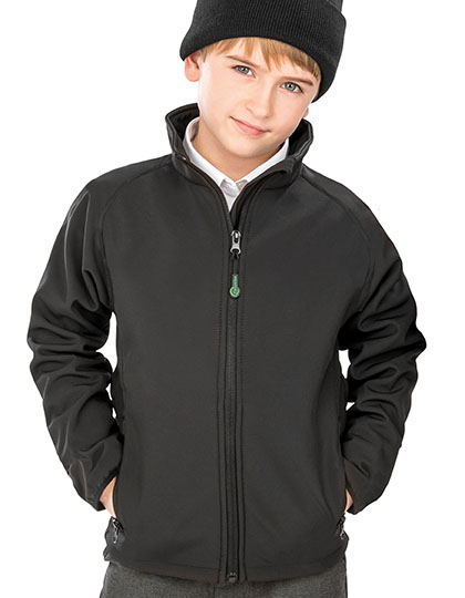 Result Genuine Recycled Recycled 2-Layer Printable Junior Softshell Jacket