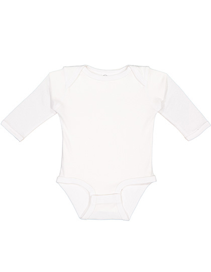 Rabbit Skins Infant Fine Jersey Long Sleeve Bodysuit Rabbit Skins Infant Fine Jersey Long Sleeve Bodysuit