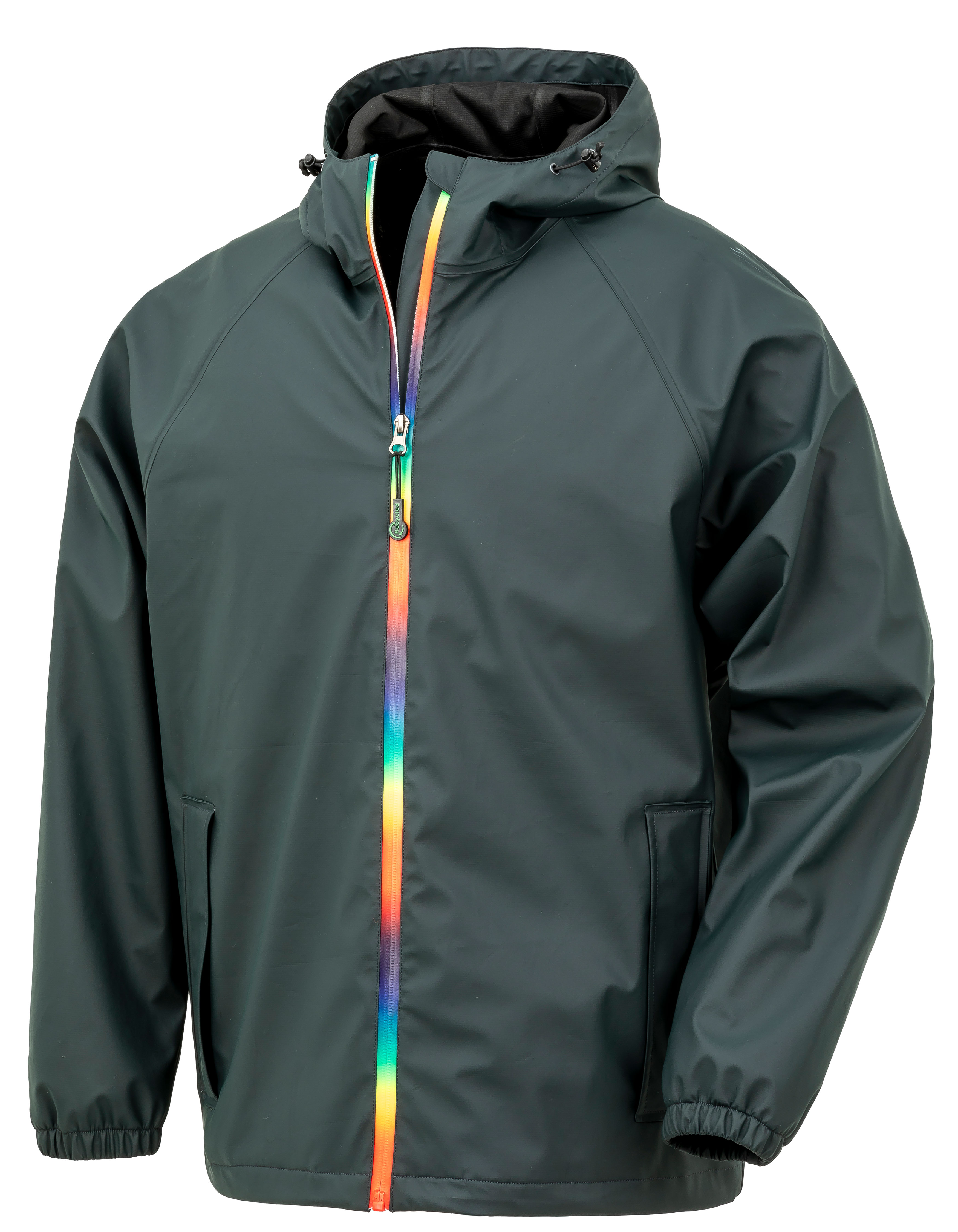 Result Genuine Recycled Prism PU Waterproof Jacket With Recycled Backing Result Genuine Recycled Prism PU Waterproof Jacket With Recycled Backing