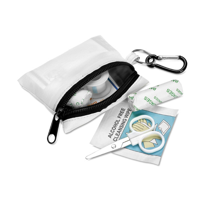 Erste-Hilfe-Set mit Karabiner