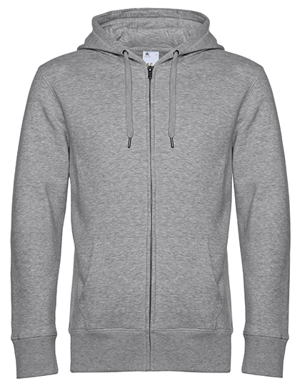 B&C BE INSPIRED KING Zipped Hood Jacket_°