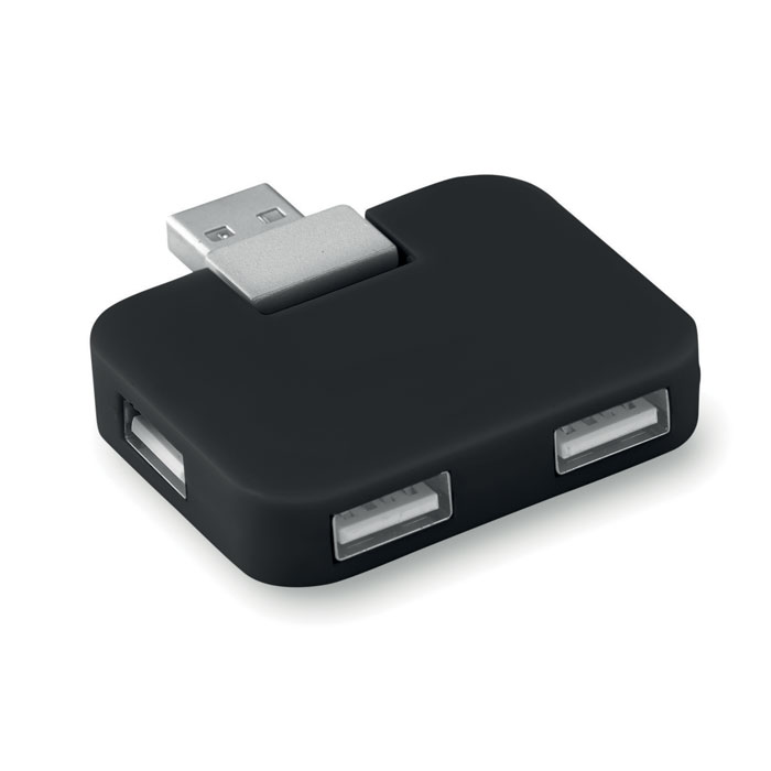 4 Port USB Hub Square