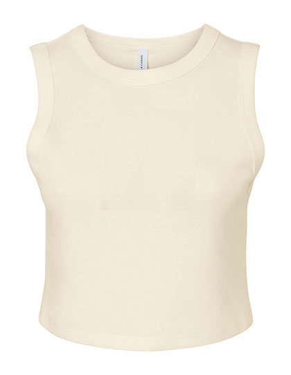 Bella Women´s Micro Rib Muscle Crop Tank Bella Women´s Micro Rib Muscle Crop Tank