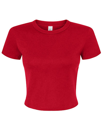 Bella Women´s Micro Rib Baby Tee Bella Women´s Micro Rib Baby Tee