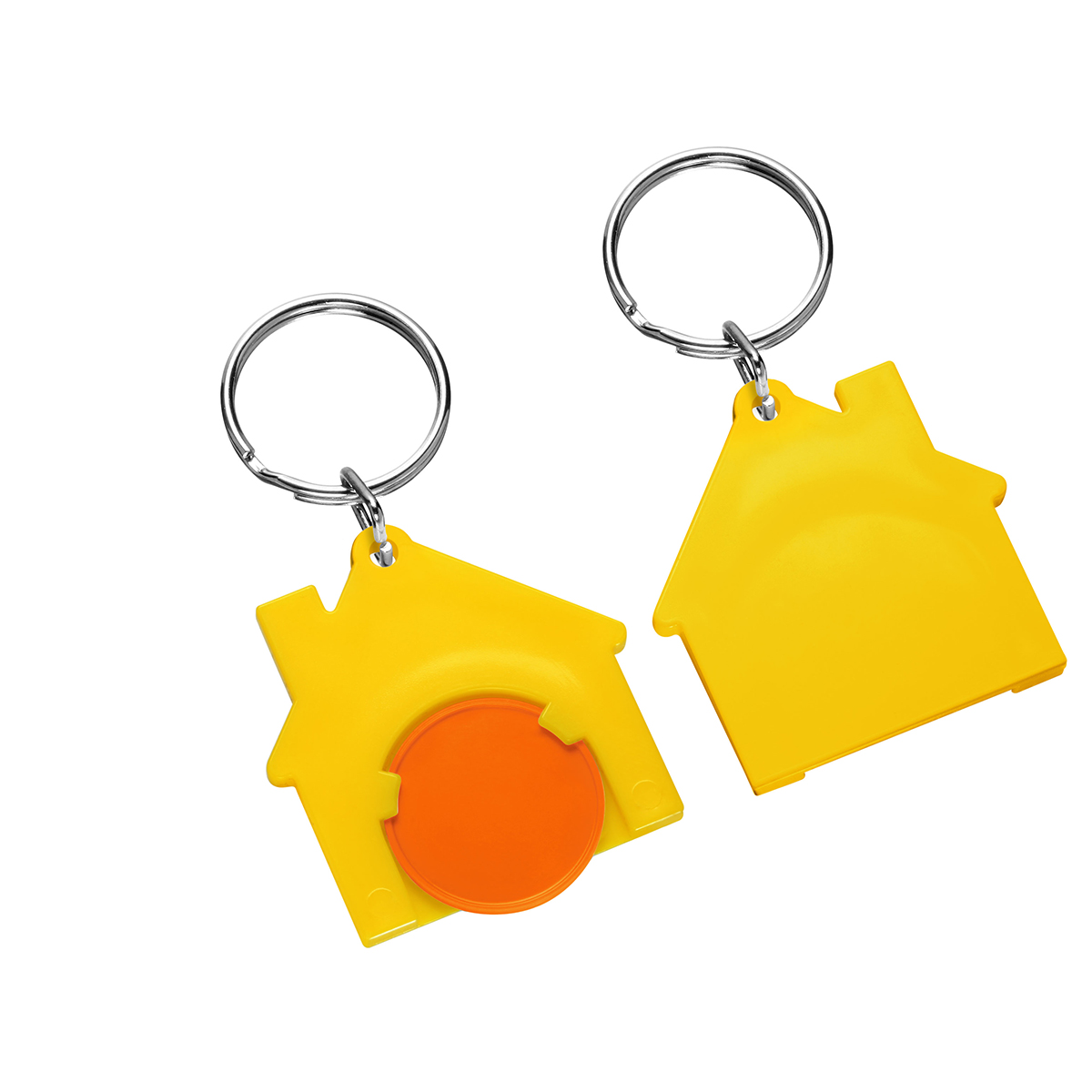 Chiphalter mit 1€-Chip Haus Chiphalter mit 1€-Chip Haus