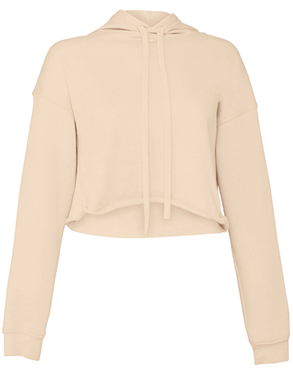 Bella Women´s Cropped Fleece Hoodie