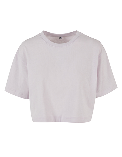 Build Your Brand Ladies Short Oversized Tee