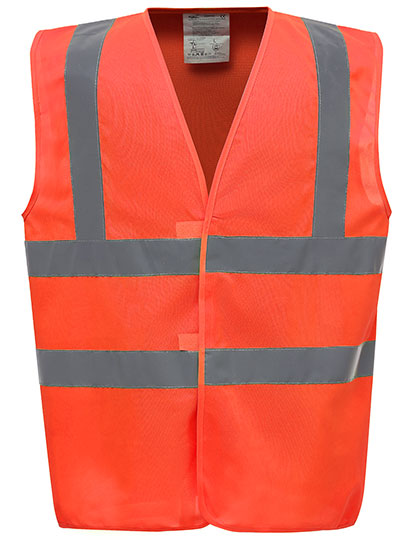 YOKO Hi-Vis 2 Bands & Braces Waistcoat YOKO Hi-Vis 2 Bands & Braces Waistcoat