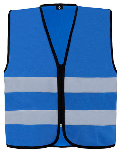 Korntex Hi-Vis Safety Vest Cologne With Front Zipper