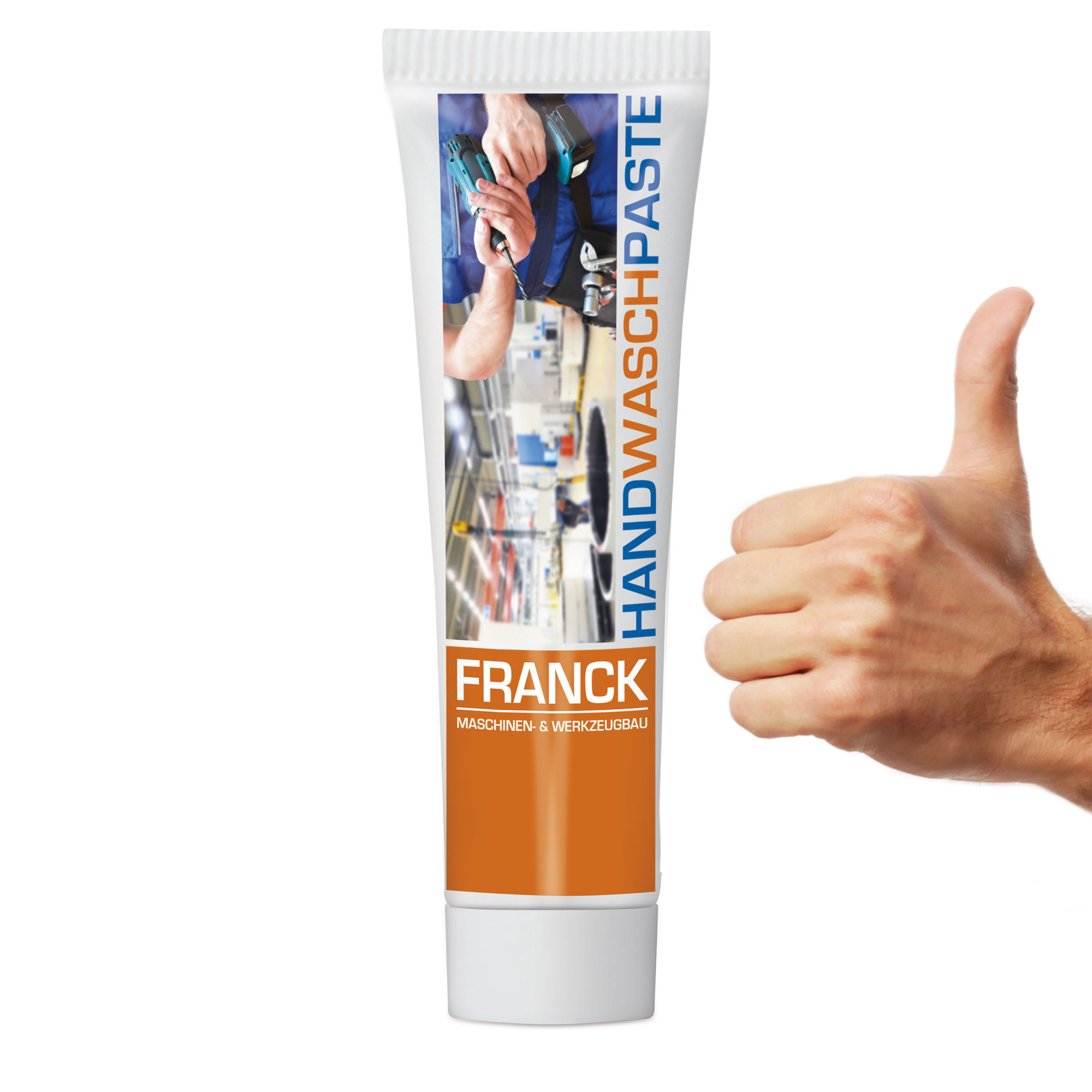 20 ml Tube weiß - Profi Handwaschpaste - RealityPrint 20 ml Tube weiß - Profi Handwaschpaste - RealityPrint