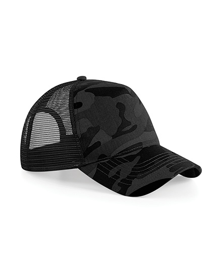 Beechfield Camo Snapback Trucker