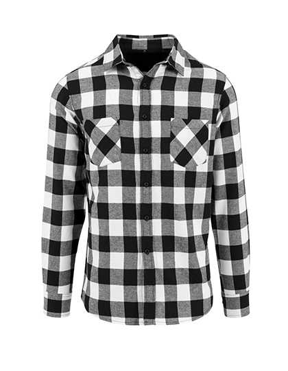 Build Your Brand Checked Flannel Shirt Build Your Brand Checked Flannel Shirt