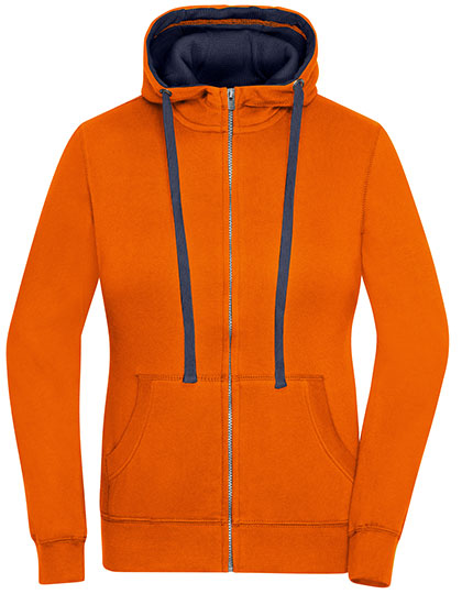 James&Nicholson Ladies´ Lifestyle Zip-Hoody
