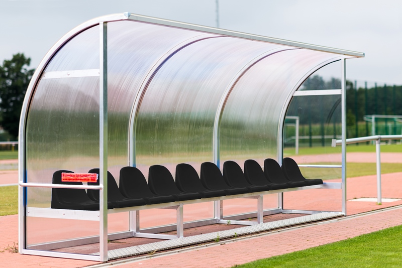 Spielerkabine Champion vollverschweißt Spielerkabine Champion vollverschweißt