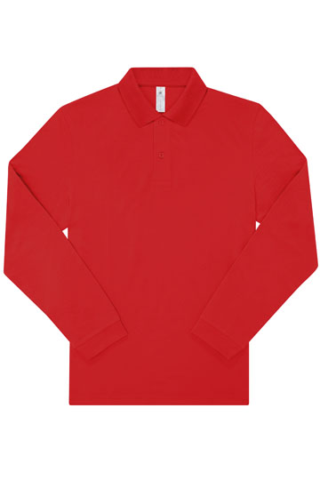 B&C BE INSPIRED My Polo 180 Long Sleeve
