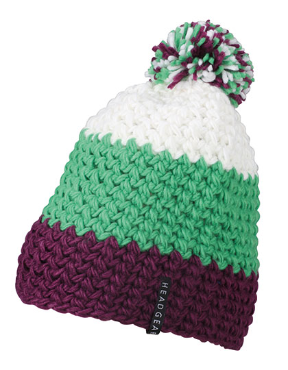 Myrtle beach Crocheted Cap With Pompon Myrtle beach Crocheted Cap With Pompon