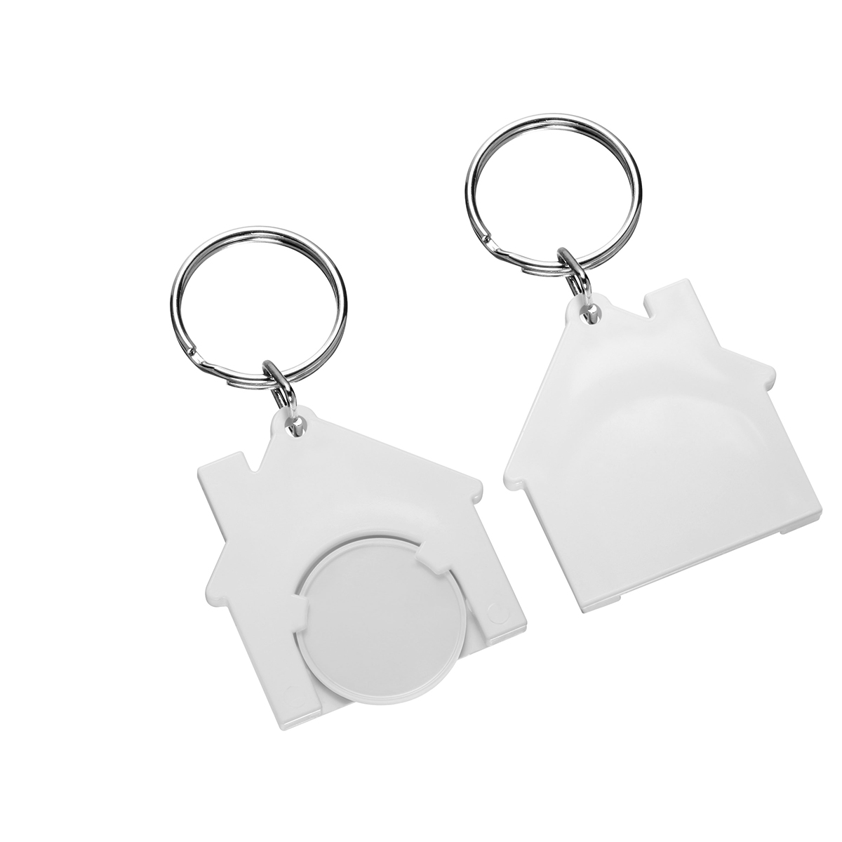 Chiphalter mit 1€-Chip Haus Chiphalter mit 1€-Chip Haus