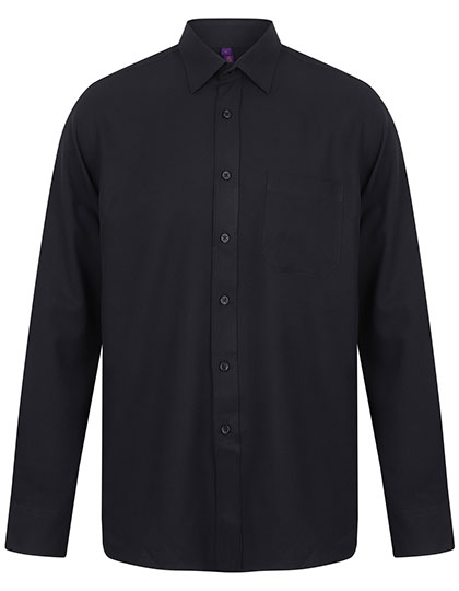 Henbury Men´s Wicking Long Sleeve Shirt