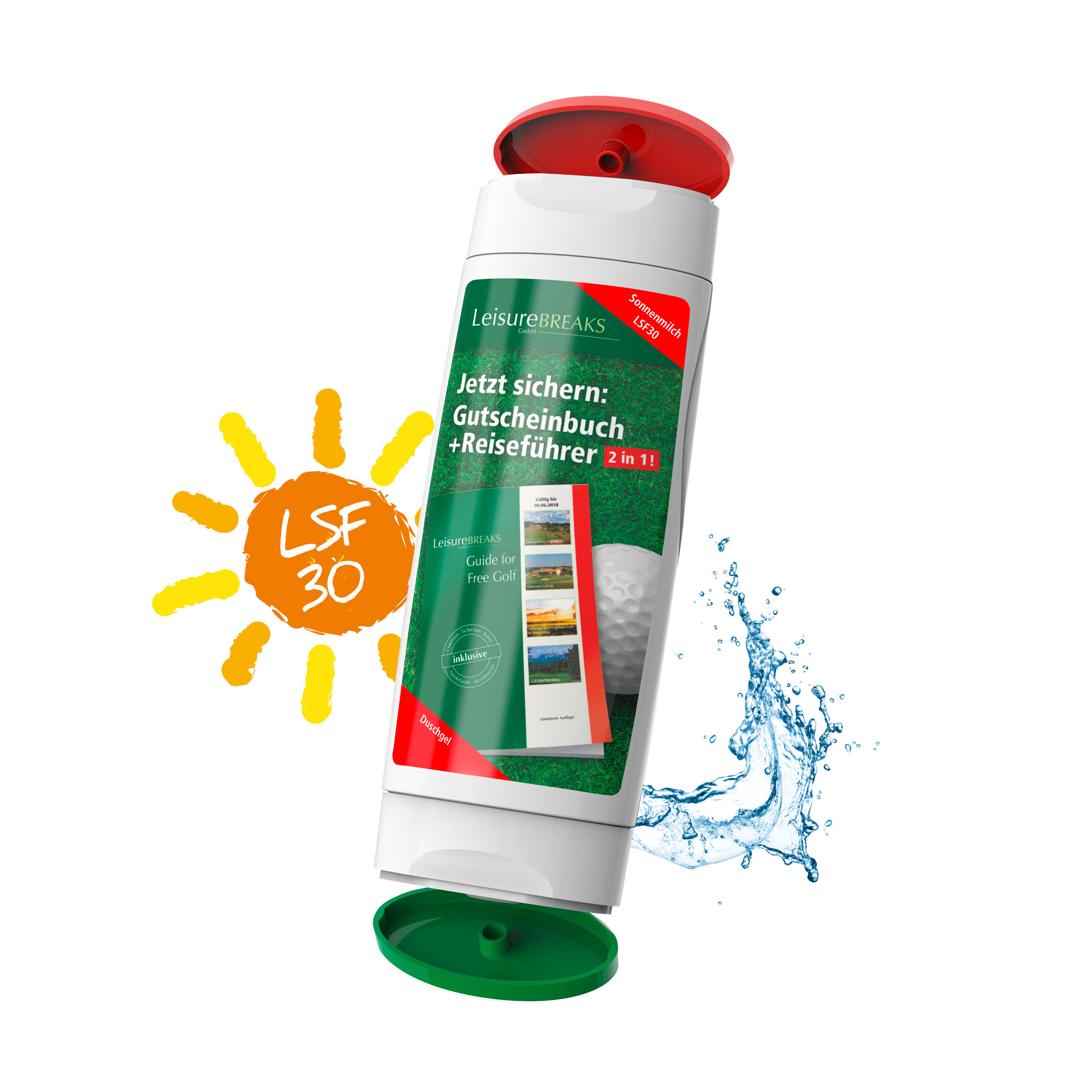 DuoPack 3: Sonnenmilch LSF 30 + Duschgel (Body Label 2 x 50 ml) DuoPack 3: Sonnenmilch LSF 30 + Duschgel (Body Label 2 x 50 ml)