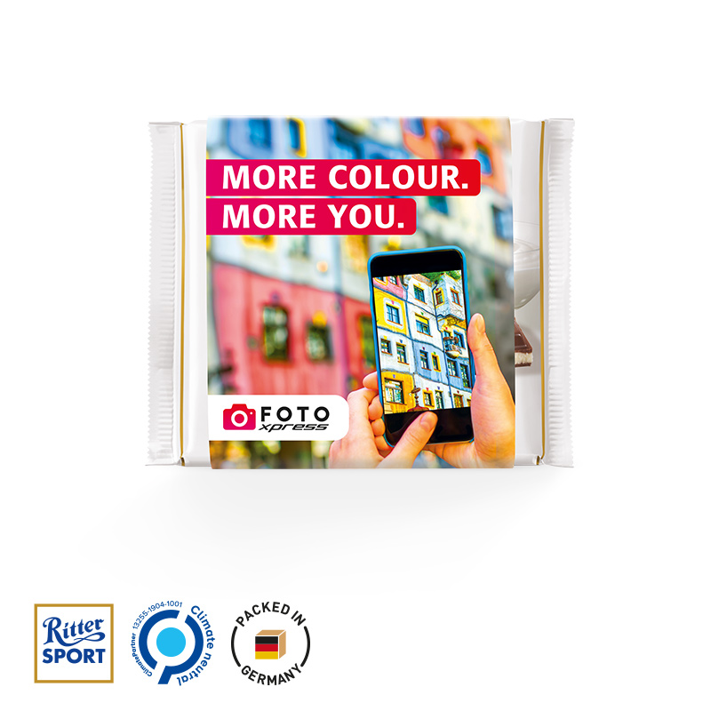 Ritter SPORT 100g im Werbeschuber Joghurt