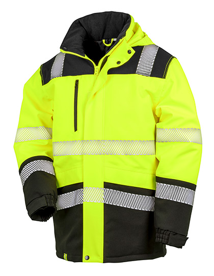 Result Safe-Guard Printable Waterproof Softshell Safety Coat