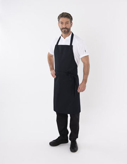 Dennys London Bib Apron With Adjustable Halter