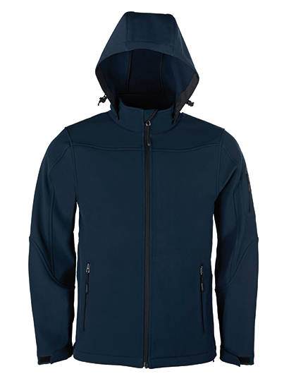 HRM Men´s Hooded Soft-Shell Jacket HRM Men´s Hooded Soft-Shell Jacket