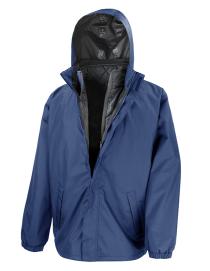 Result Core 3-in-1 Jacket With Quilted Bodywarmer
