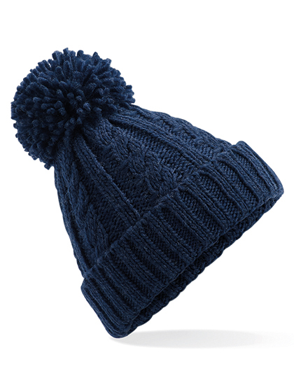 Beechfield Cable Knit Melange Beanie Beechfield Cable Knit Melange Beanie