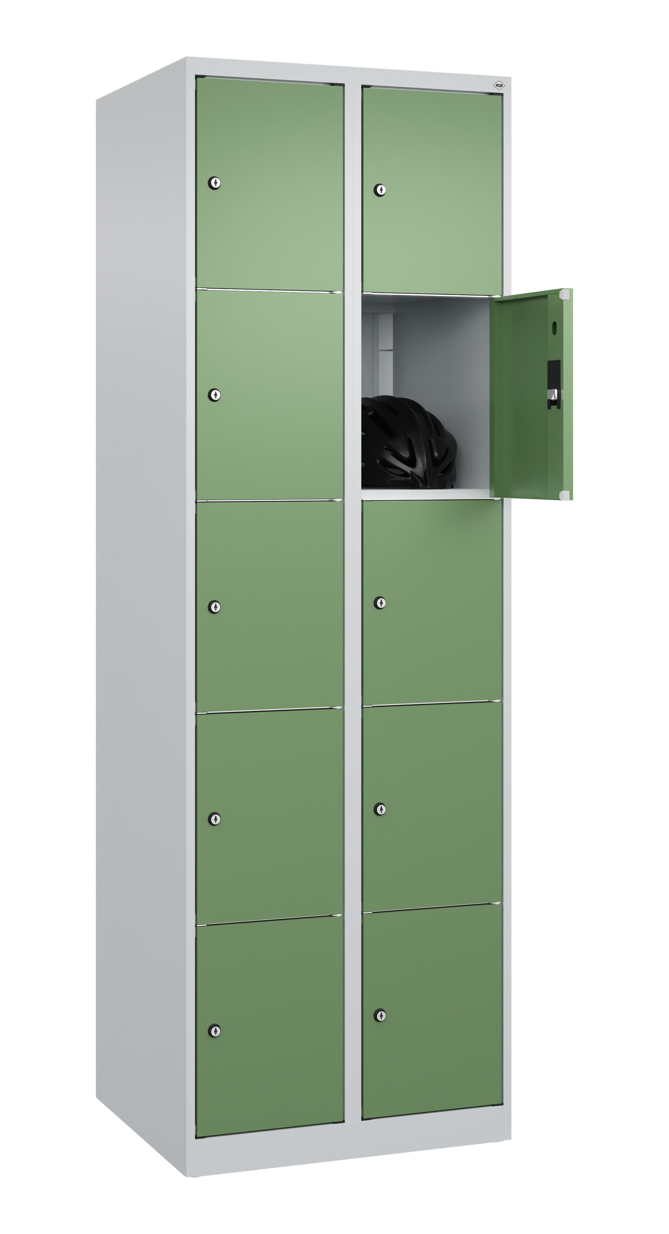 Schließfachschrank Classic Plus, 10 Fächer, 1850x600x500mm Schließfachschrank Classic Plus, 10 Fächer, 1850x600x500mm