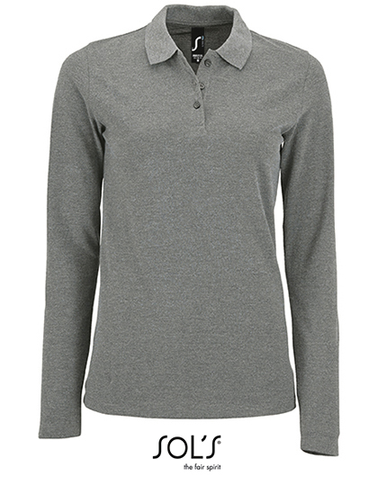 SOL´S Women´s Long-Sleeve Piqué Polo Shirt Perfect