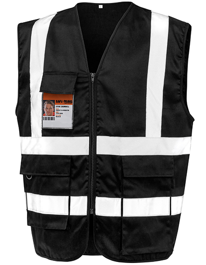 Result Safe-Guard Heavy Duty Polycotton Security Vest Result Safe-Guard Heavy Duty Polycotton Security Vest