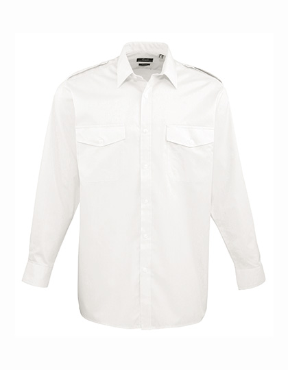 Premier Workwear Pilot Shirt Long Sleeve Premier Workwear Pilot Shirt Long Sleeve