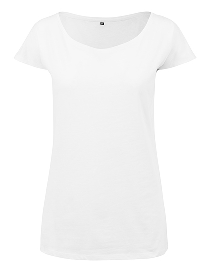 Build Your Brand Ladies´ Wideneck Tee Build Your Brand Ladies´ Wideneck Tee