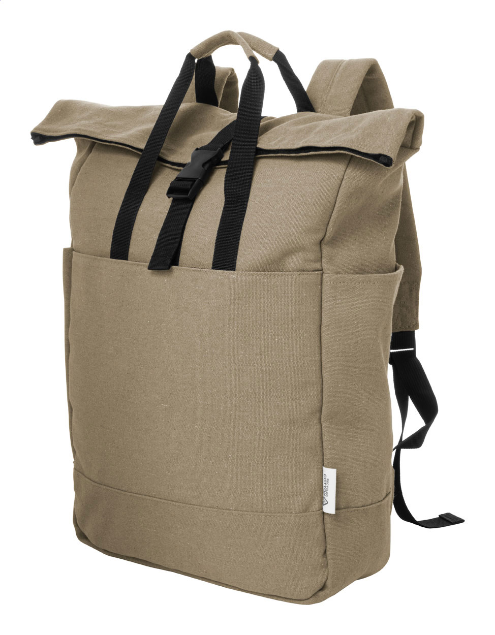 Recycelten Canvas Rucksack Rebyss Roll Recycelten Canvas Rucksack Rebyss Roll