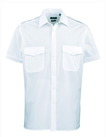 Premier Workwear Pilot Shirt Short Sleeve