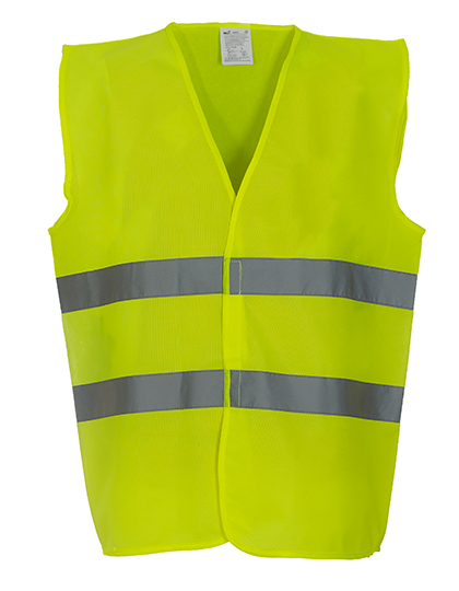 YOKO Hi-Vis 2 Bands Waistcoat YOKO Hi-Vis 2 Bands Waistcoat