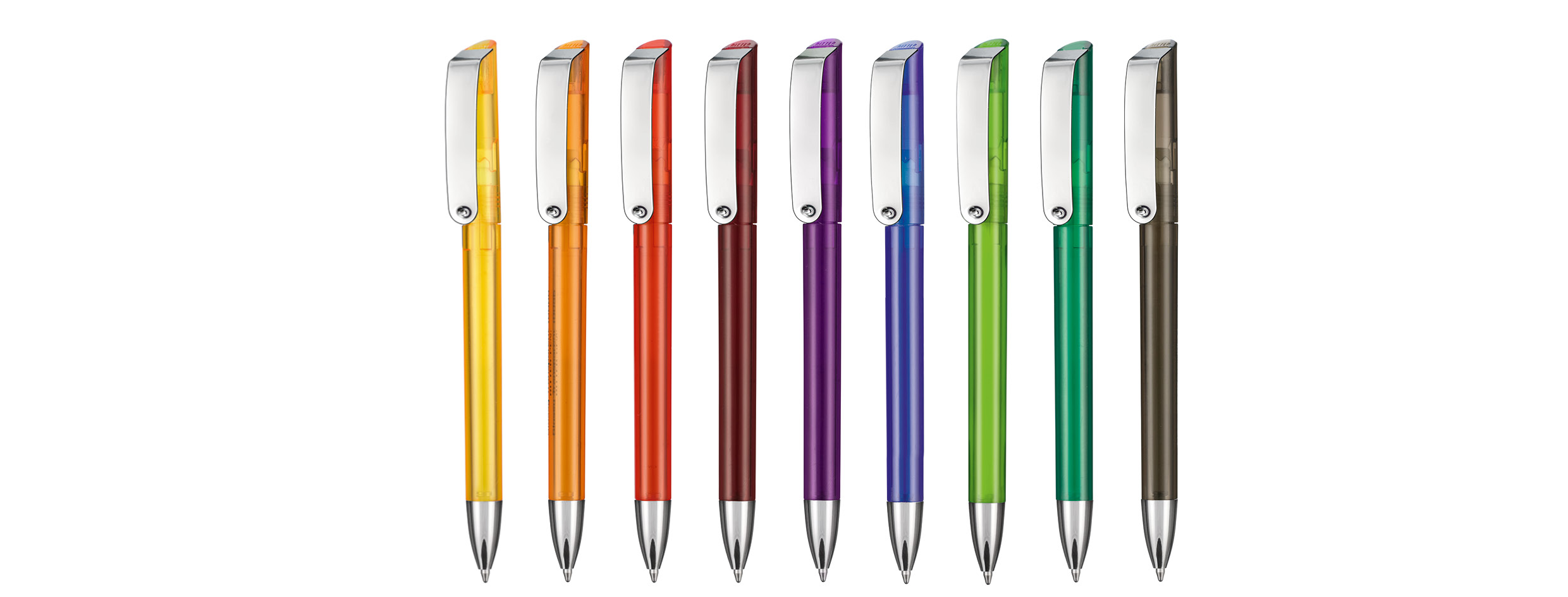 Kugelschreiber GLOSSY TRANSPARENT Ritter-Pen