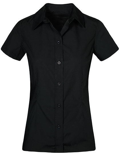 Promodoro Women´s Poplin Shirt Short Sleeve Promodoro Women´s Poplin Shirt Short Sleeve