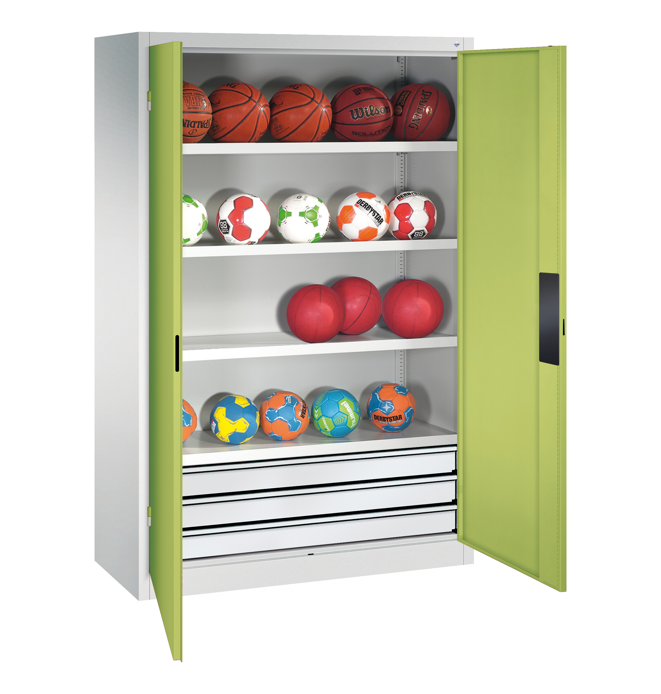 Sportgeräteschrank 1950x1200x500mm Sportgeräteschrank 1950x1200x500mm