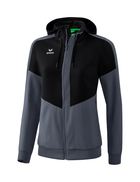 Erima Squad Tracktop Jacke mit Kapuze Damen