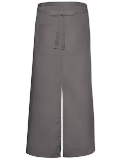 Link Kitchen Wear Bistro Apron With Split And Front Pocket Link Kitchen Wear Bistro Apron With Split And Front Pocket