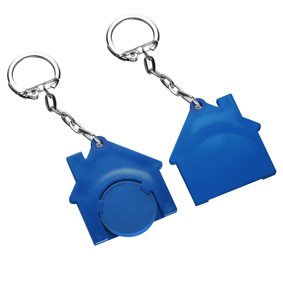 Chiphalter mit 1€-Chip Haus Chiphalter mit 1€-Chip Haus