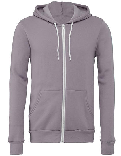 Canvas Unisex Poly-Cotton Fleece Full-Zip Hoodie Canvas Unisex Poly-Cotton Fleece Full-Zip Hoodie