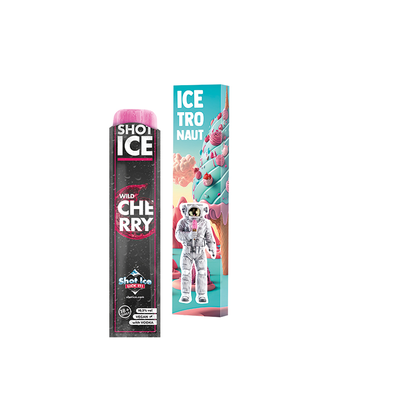 Long Box Shot Ice - Wild Cherry 10 5% vol Long Box Shot Ice - Wild Cherry 10 5% vol
